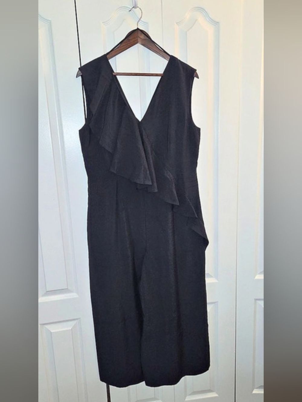 COS Black Sleeveless Jumpsuit Size EU 42